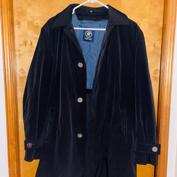 Hart Schaffner Marx Smart Coat Jacket Black Rain & Stain Repellent 40 R - Picture 1 of 10